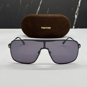 NEW TOM FORD ZAPPA TF1173 01A BLACK MEN SUNGLASSES TOM FORD FT1173 01A
